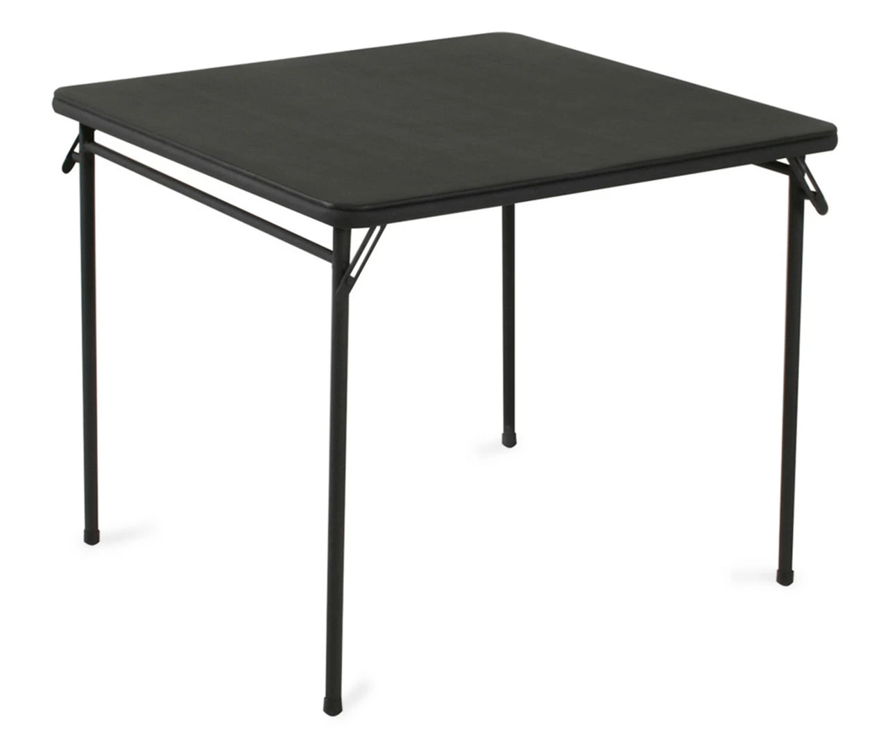 Black Square Folding Table, (34" X 34") 1 Black Square Folding Table, (34" X 34")