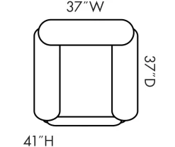 Stratolounger Hudson Swivel Rocker Recliner -Chic Furniture Shop 810346995 5