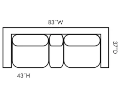 Stratolounger Stallion Reclining Console Loveseat 9 Stratolounger Stallion Reclining Console Loveseat -Chic Furniture Shop 810348639 5
