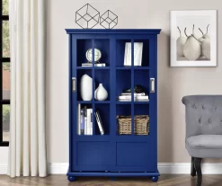 Ameriwood Glass Door 4-Shelf Bookcases -Chic Furniture Shop 810369291