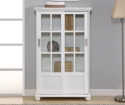 Ameriwood Glass Door 4-Shelf Bookcases -Chic Furniture Shop 810369314