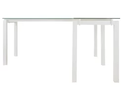 Baraga White L-Shaped Corner Desk -Chic Furniture Shop 810389269 7