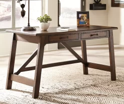 Baldridge Brown Desk -Chic Furniture Shop 810389272 1