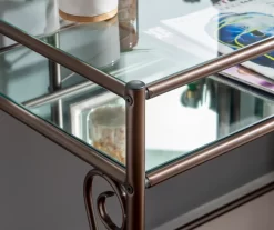 Heather Metal Adjustable Mirror Vanity Set With Stool -Chic Furniture Shop 810389409 A8 8