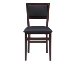 Brown Classic Open Back Folding Chairs, 2-Pack -Chic Furniture Shop 810389460 A0 3