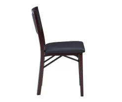 Brown Classic Open Back Folding Chairs, 2-Pack -Chic Furniture Shop 810389460 A1