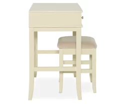 Caroline Cream Mirror Vanity Set With Stool -Chic Furniture Shop 810389506 4