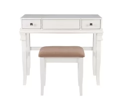 Martha Mirror Vanity Set With Stool -Chic Furniture Shop 810389524 A0 3