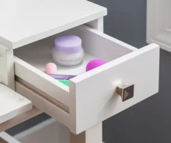 Martha Mirror Vanity Set With Stool -Chic Furniture Shop 810389524 B8