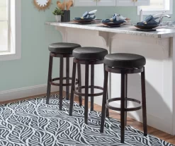 Clea Faux Leather Bar/ Counter Stools 38 Clea Faux Leather Bar/ Counter Stools -Chic Furniture Shop 810389526 B0 2