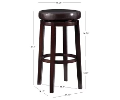 Clea Faux Leather Bar/ Counter Stools 29 Clea Faux Leather Bar/ Counter Stools -Chic Furniture Shop 810389527 A7