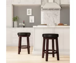 24" Clea Black Counter Stool -Chic Furniture Shop 810389528 B0 3