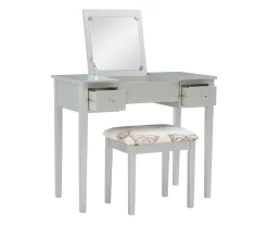 Butterfly Mirror Vanity Set With Stool 38 Butterfly Mirror Vanity Set With Stool -Chic Furniture Shop 810389544 A0 3