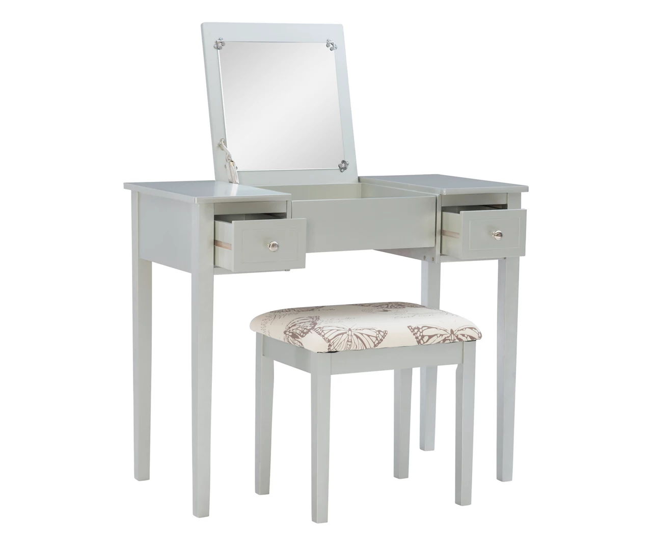 Butterfly Mirror Vanity Set With Stool 19 Butterfly Mirror Vanity Set With Stool - Image 19