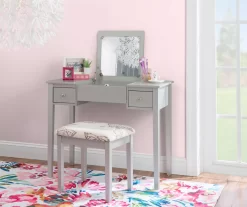 Butterfly Mirror Vanity Set With Stool 34 Butterfly Mirror Vanity Set With Stool -Chic Furniture Shop 810389544 B0 2