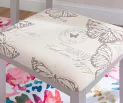 Butterfly Mirror Vanity Set With Stool 37 Butterfly Mirror Vanity Set With Stool -Chic Furniture Shop 810389544 B0 4