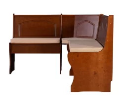 Beige Microfiber Cushion Set For Breakfast Nook -Chic Furniture Shop 810389546 A8 7