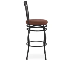 30" Slat Back Swivel Barstool -Chic Furniture Shop 810389560 2