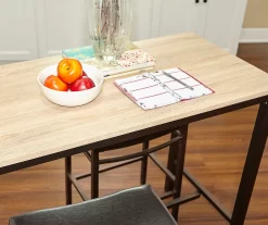 Max Brown & Blonde 3-Piece Pub Table Set -Chic Furniture Shop 810389575 3