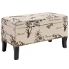 Claudia Botanical Storage Ottoman