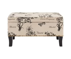 Claudia Botanical Storage Ottoman -Chic Furniture Shop 810389625 A0 2