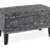 Claudia Gray Script Storage Ottoman