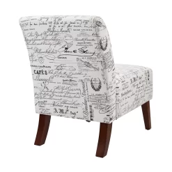 Shelby Script Armless Accent Chair 8 Shelby Script Armless Accent Chair -Chic Furniture Shop 810389655 3 1