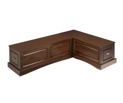 Cannon Walnut Backless Breakfast Nook -Chic Furniture Shop 810389665 A0 2
