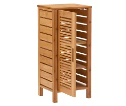 Pierce Bamboo Single Door Floor Cabinet -Chic Furniture Shop 810389686 A0 3