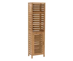 Pierce Bamboo 3-Shelf Tall Cabinet 13 Pierce Bamboo 3-Shelf Tall Cabinet -Chic Furniture Shop 810389688 A0 1