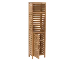 Pierce Bamboo 3-Shelf Tall Cabinet 23 Pierce Bamboo 3-Shelf Tall Cabinet -Chic Furniture Shop 810389688 A0 3