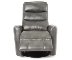 Real Living Bolero Faux Leather Swivel Glider Recliner -Chic Furniture Shop 810394206 3