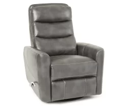 Real Living Bolero Faux Leather Swivel Glider Recliner -Chic Furniture Shop 810394206 7
