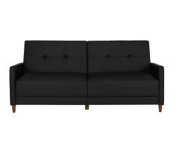 Ameriwood Avianna Faux Leather Coil Futon 25 Ameriwood Avianna Faux Leather Coil Futon -Chic Furniture Shop 810405140 3 1
