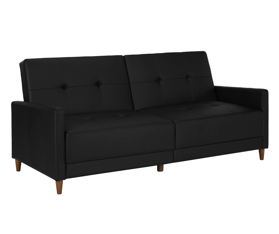 Ameriwood Avianna Faux Leather Coil Futon 8 Ameriwood Avianna Faux Leather Coil Futon - Image 8