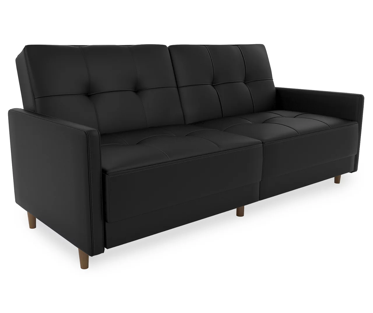 Ameriwood Avianna Faux Leather Coil Futon 10 Ameriwood Avianna Faux Leather Coil Futon - Image 10