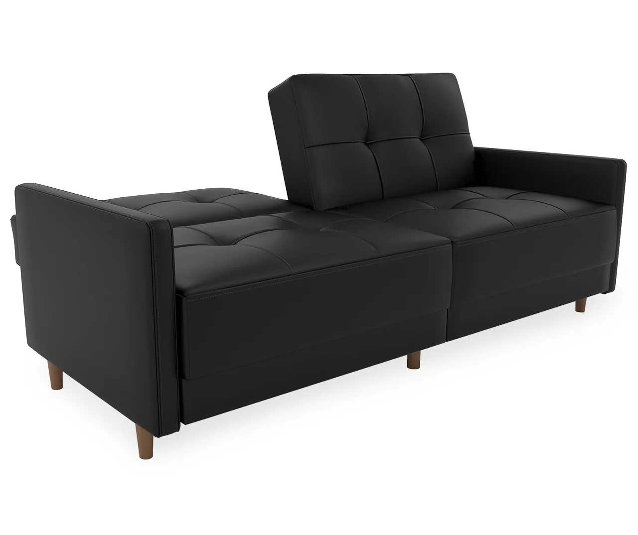 Ameriwood Avianna Faux Leather Coil Futon 12 Ameriwood Avianna Faux Leather Coil Futon - Image 12