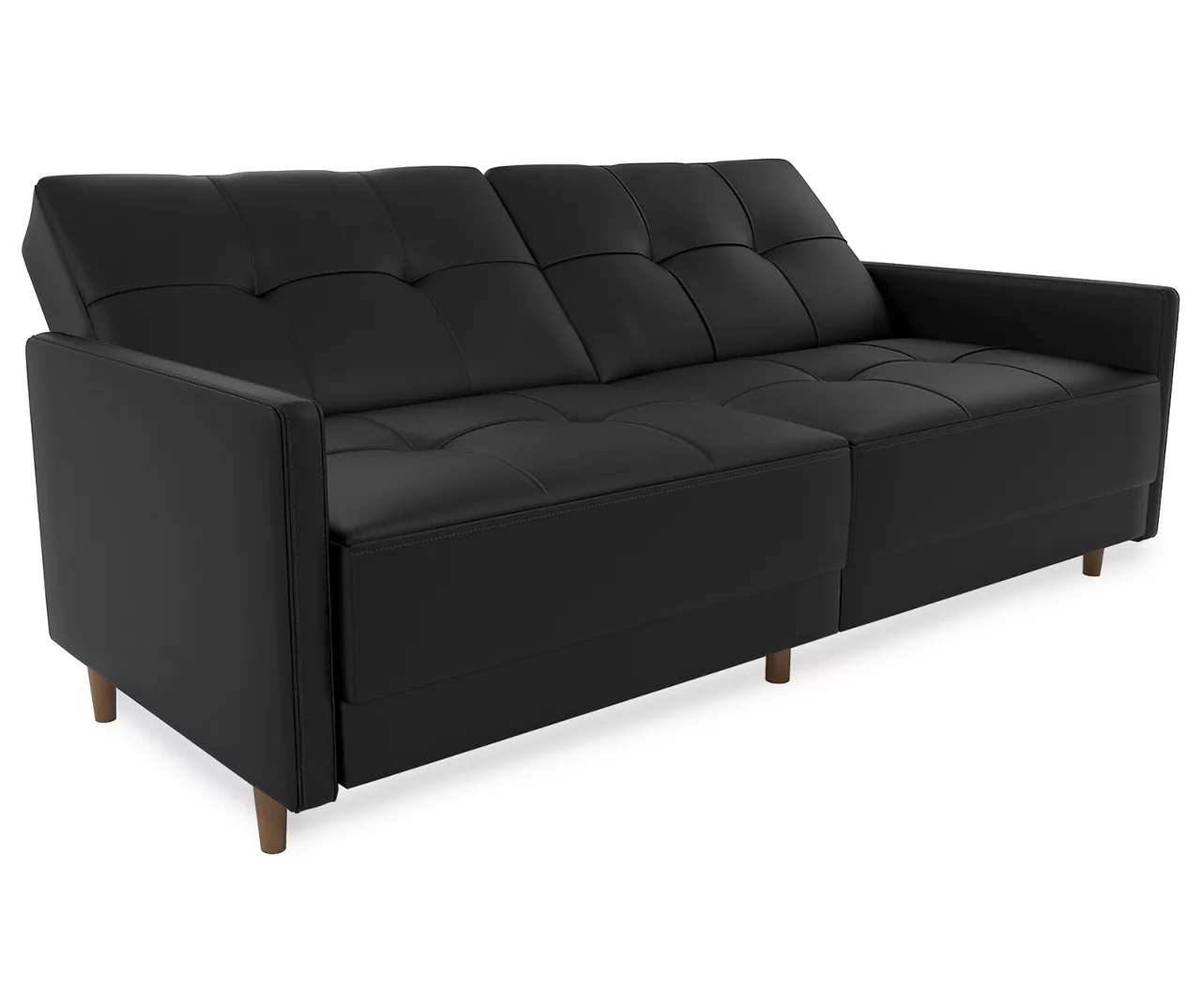 Ameriwood Avianna Faux Leather Coil Futon 14 Ameriwood Avianna Faux Leather Coil Futon - Image 14