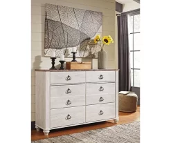 Willowton Whitewash Dresser -Chic Furniture Shop 810406133 4