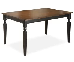 Owingsville Black & Brown Dining Table