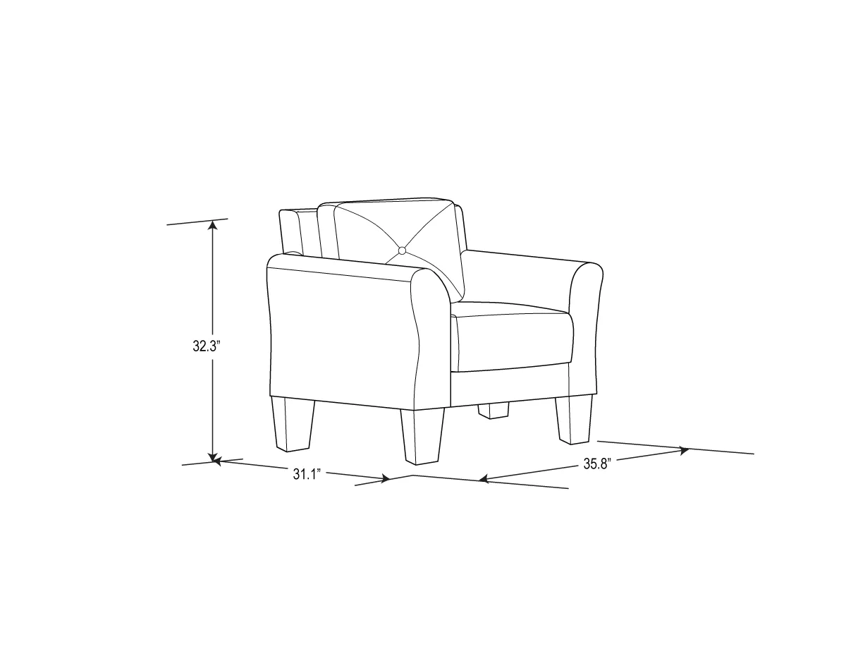 Hayward Gray Armchair 7 Hayward Gray Armchair - Image 7