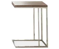 Lucia Brown Chairside End Table