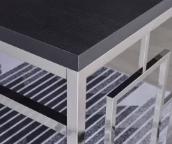 Alize Chrome Geometric Desk -Chic Furniture Shop 810422879 1