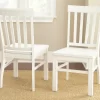Cayla White Dining Chairs, 2-Pack