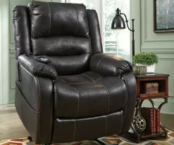 Signature Design By Ashley Yandel Power Lift Recliner -Chic Furniture Shop 810431470 2