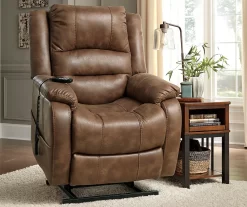 Signature Design By Ashley Yandel Power Lift Recliner -Chic Furniture Shop 810431471 2