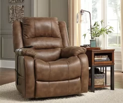 Signature Design By Ashley Yandel Power Lift Recliner -Chic Furniture Shop 810431471