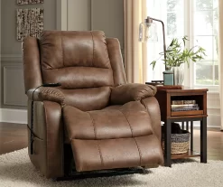 Signature Design By Ashley Yandel Power Lift Recliner -Chic Furniture Shop 810431471 3
