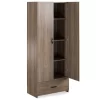 Salinas Rustic Oak Storage Cabinet