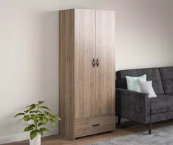Salinas Rustic Oak Storage Cabinet 11 Salinas Rustic Oak Storage Cabinet -Chic Furniture Shop 810448555 6